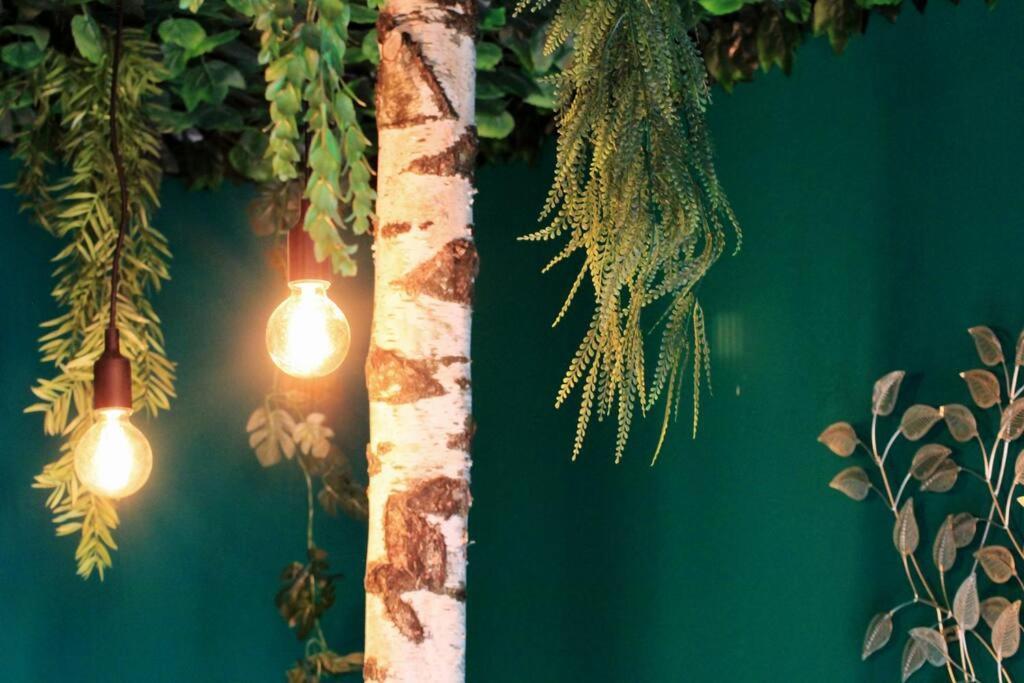 Secret Hideaways Wood Lodge Mit Kinderzimmer Messe L City L Flughafen L Hbf Duisburg Exterior foto